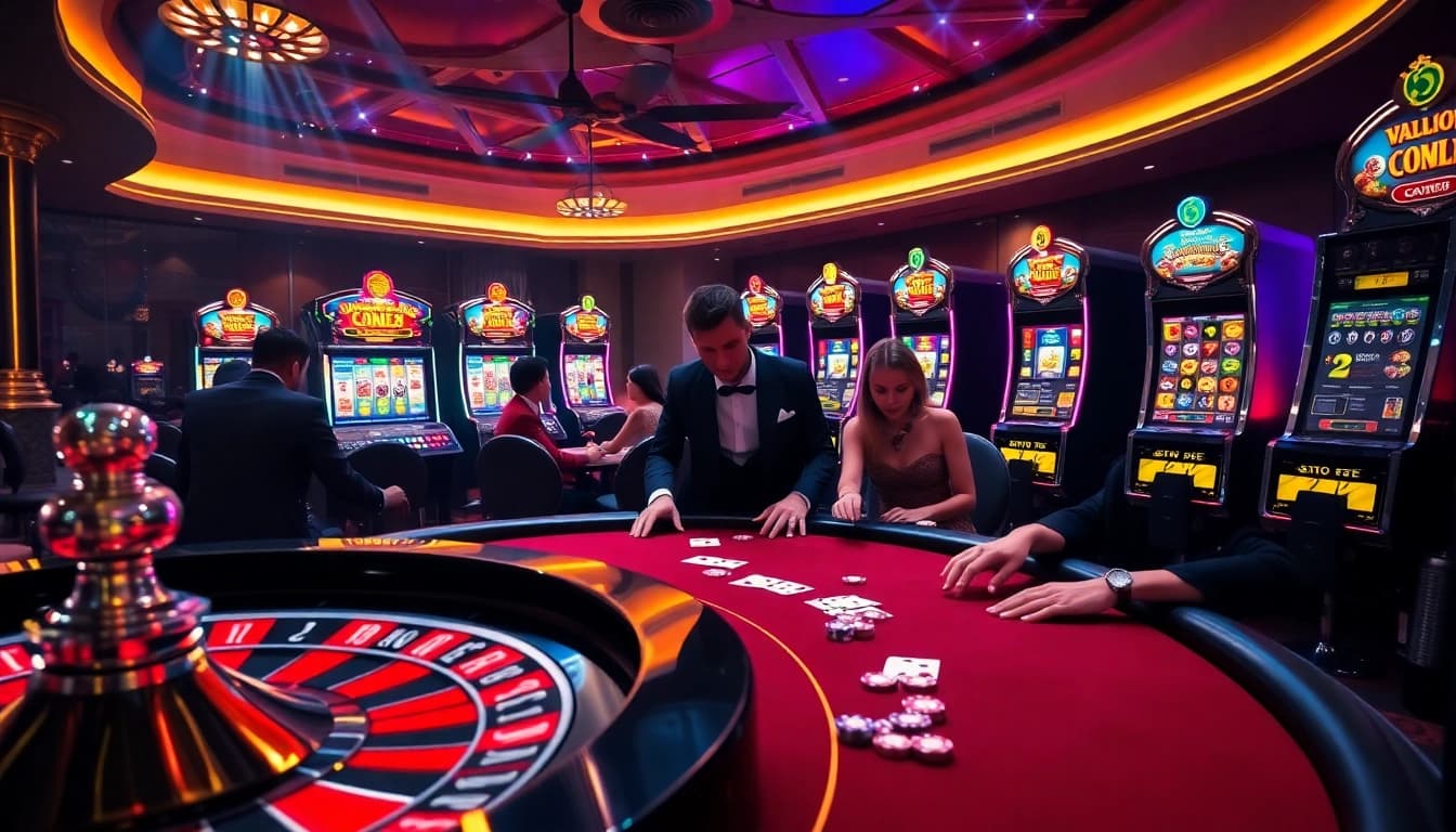 Trải nghiệm những trận sòng bạc đầy kịch tính tại https://luck8.com với roulette, poker và máy đánh bạc sống động.