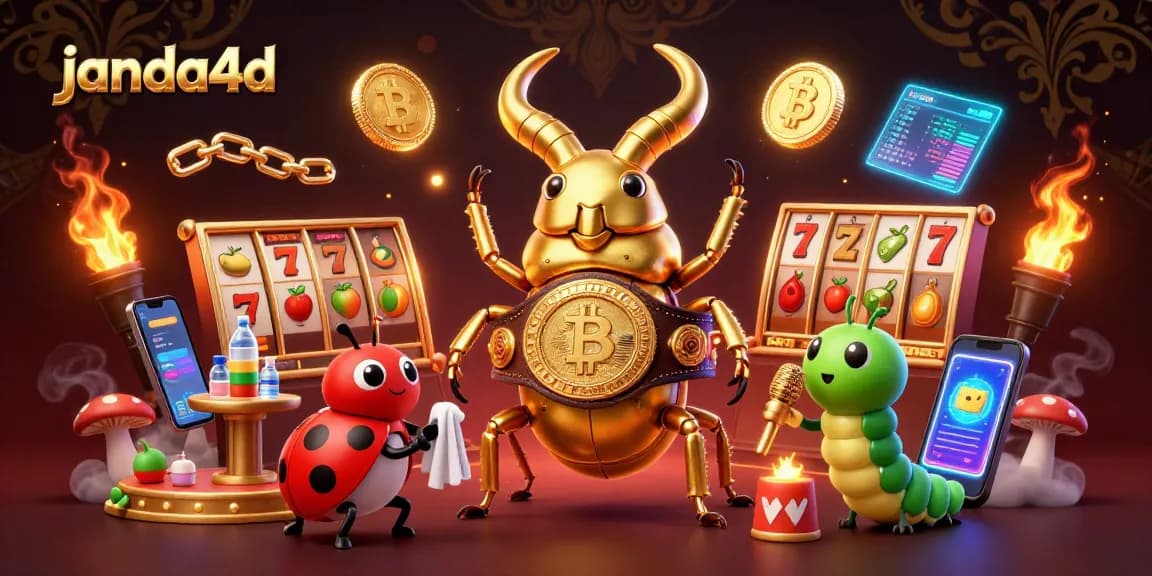 Menangkan jackpot di janda4d dengan simbol keberuntungan serta elemen slot yang menarik.