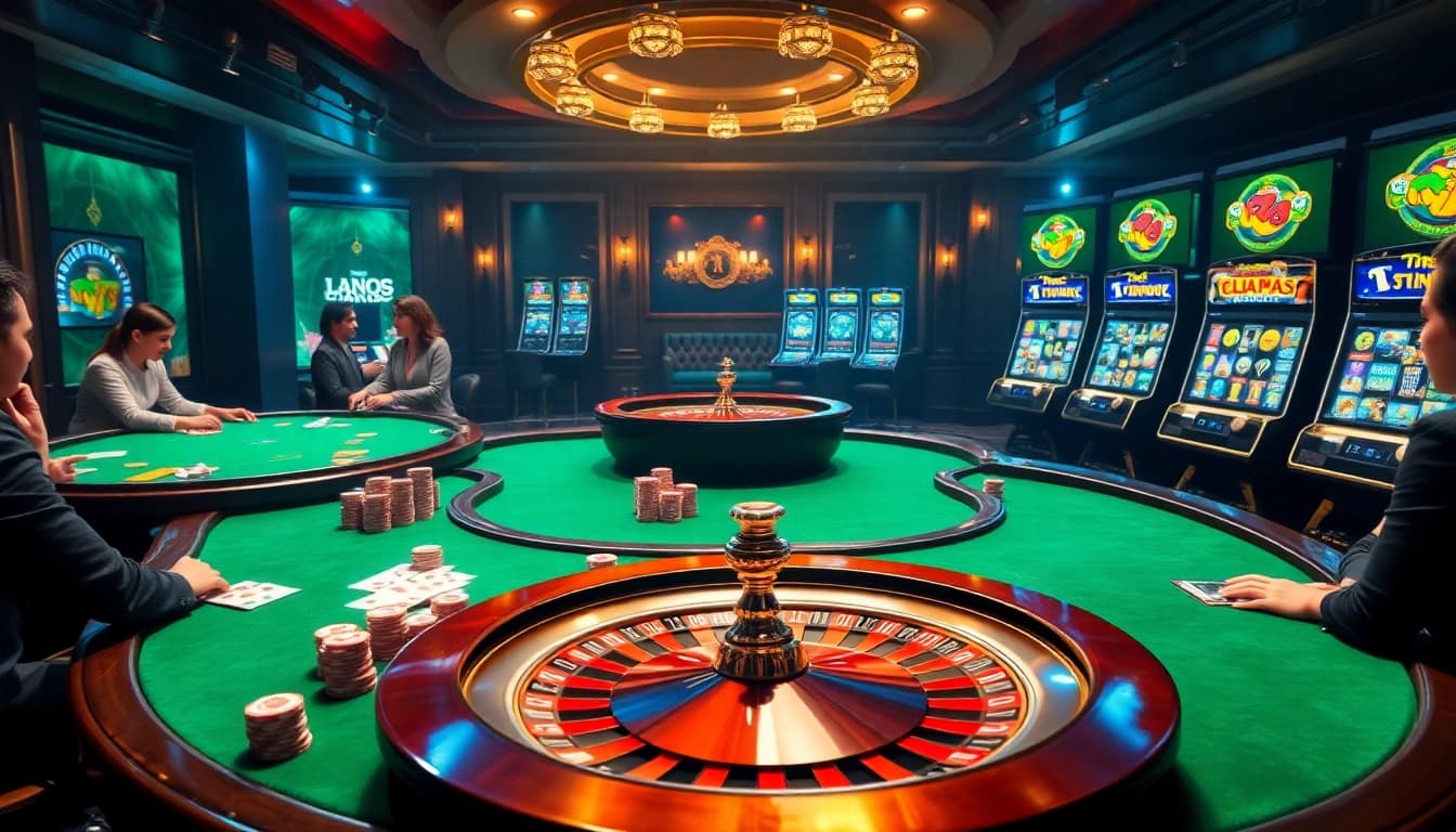 Vivez le frisson aux meilleurs casino en ligne avec des jetons de poker vibrants et des tables luxueuses.