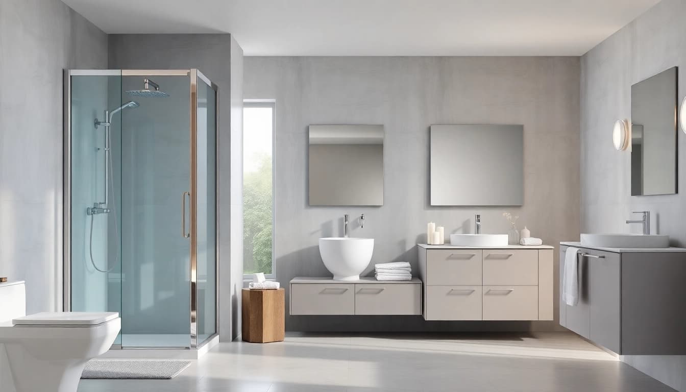 Gestalten Sie Ihr Badezimmer mit den eleganten Produkten von sonni sanitär GmbH für hochwertigen Komfort.