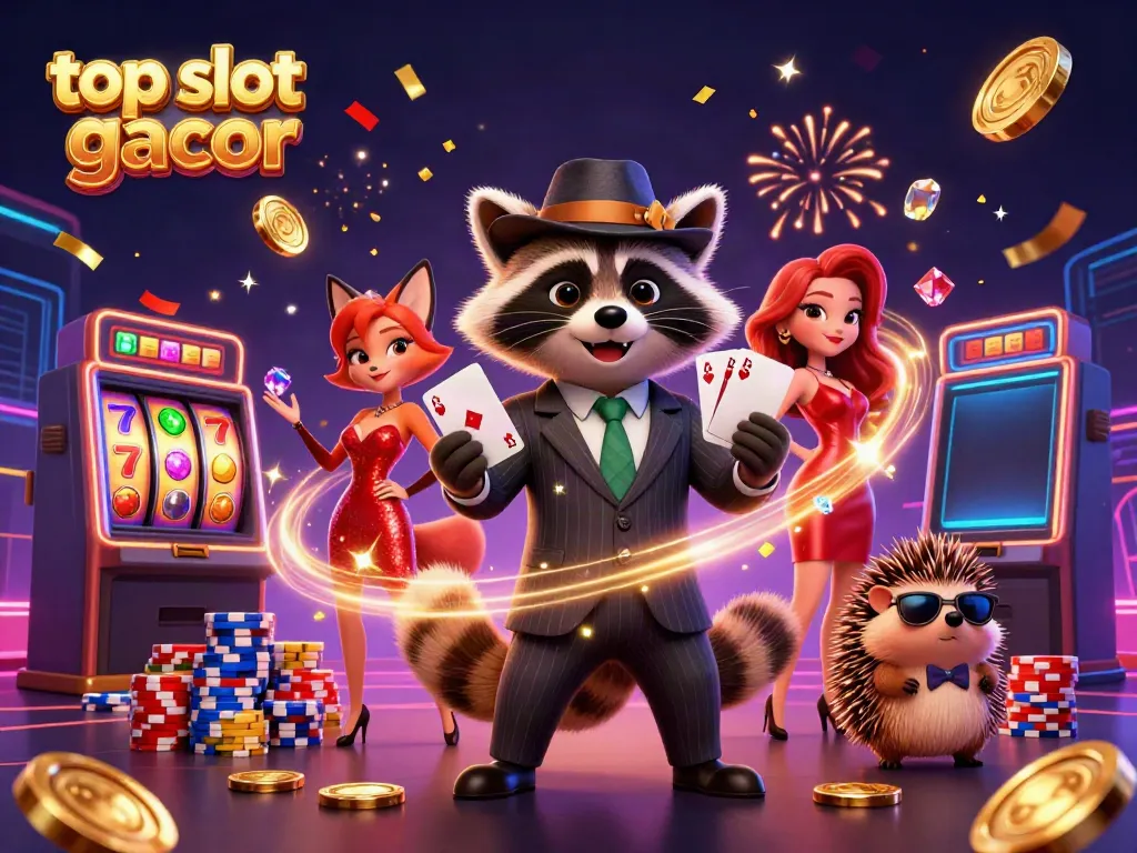 Gambarkan permainan menyenangkan di 222SLOT, slot gacor dengan banyak koin emas dan karakter menarik.