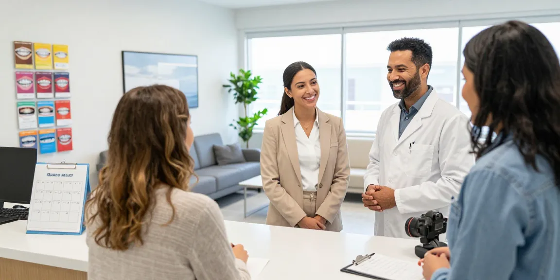 Best dentist in Mooresville welcoming new patients in a friendly dental office.