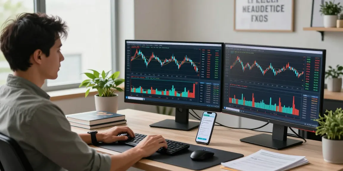 在TradingView官网展示的专业交易工作空间，有多显示器与实时市场数据。