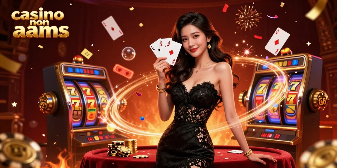 Scopri un'esperienza di gioco emozionante nei casino non aams con slot vibranti, elementi di poker vivaci e un'atmosfera lussuosa.