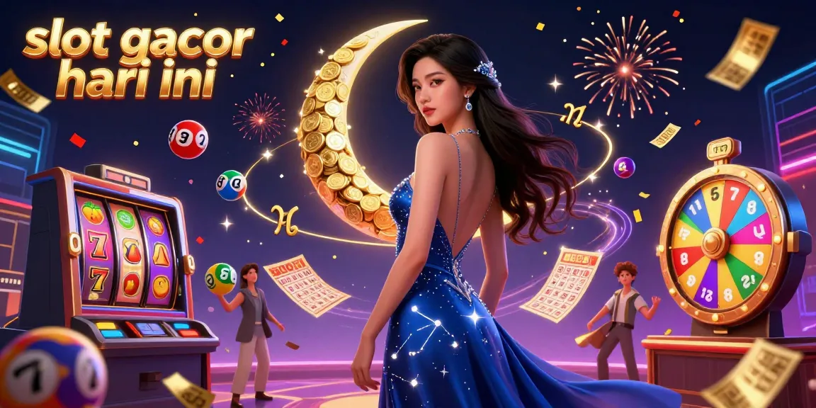 Experience the excitement of slot gacor hari ini with dynamic visuals of a glamorous casino scene.