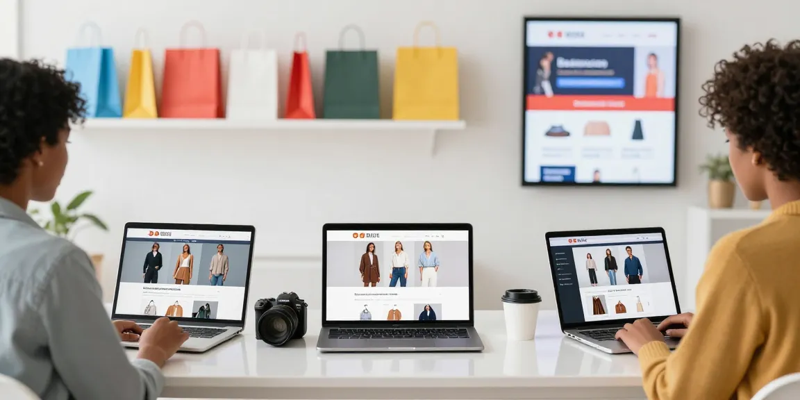 Engaged shoppers exploring stylish clothing on https://forumup.org/shop/search.php?ca_id=&addr1=&addr2=&addr3=&schKeyword= in a modern e-commerce environment.