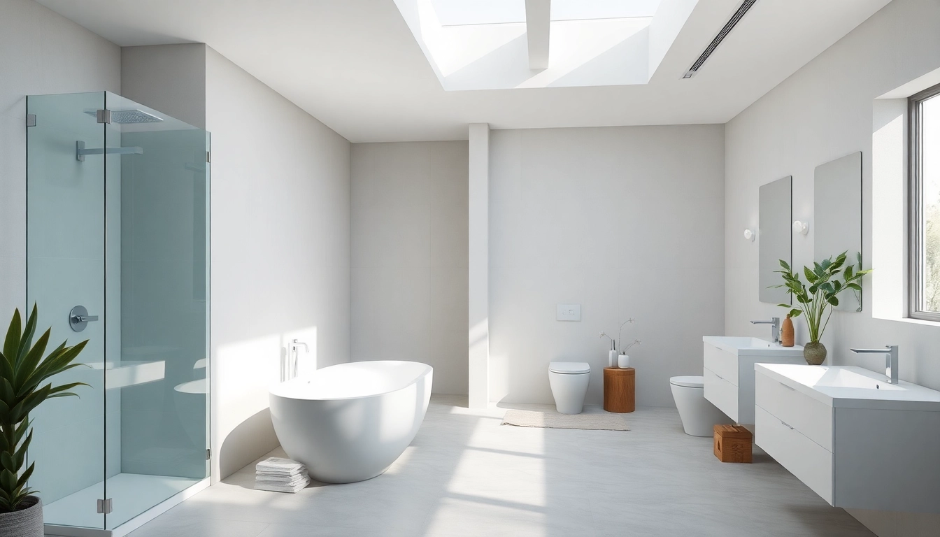 Sonni sanitär GmbH präsentiert hochwertige Badezimmerprodukte in modernem Design.