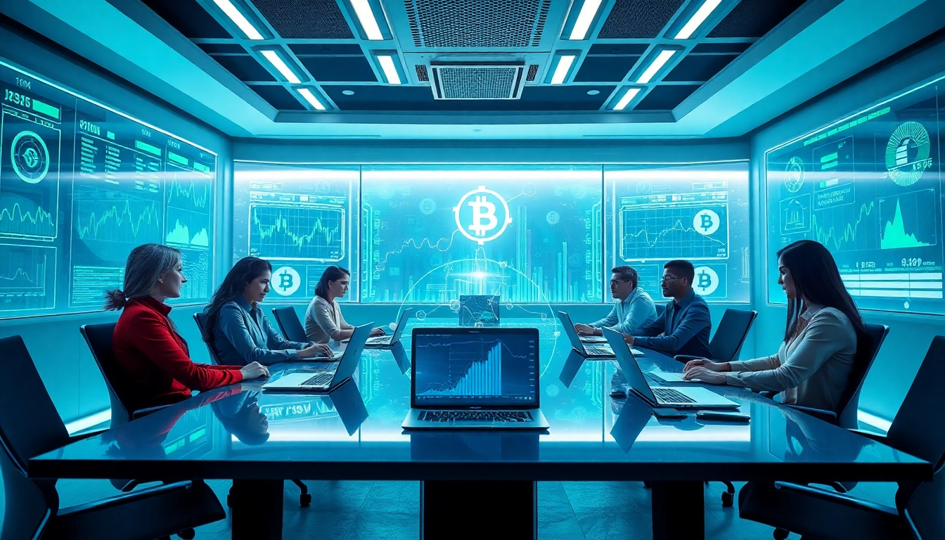 Top cloud mining technology showcased in a modern office environment.