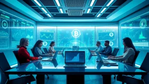 Top cloud mining technology showcased in a modern office environment.