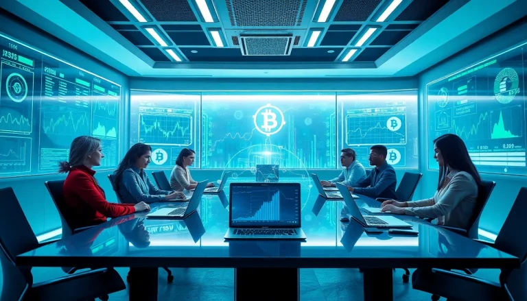 Top cloud mining technology showcased in a modern office environment.