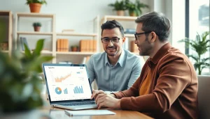 카드현금화 상담을 하는 전문가와 고객의 모습