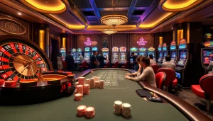 Experience thrilling gaming at https://88clb.courses/ with interactive casino tables in a luxurious setting.