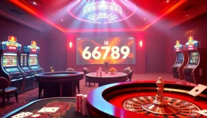 Experience the thrill of online betting with gà 6789 at a vibrant casino interface.