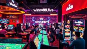 Exciting online gaming scene at winvn88.live inviting players to engage in diverse gambling experiences.