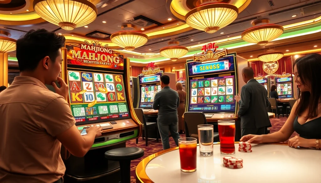 Rasakan sensasi demo slot Mahjong dengan grafis yang hidup dan nuansa kasino.