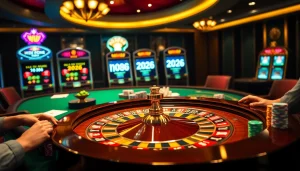 Experience stunning gambling action with hidden wiki 2026 in an elegant casino setting.