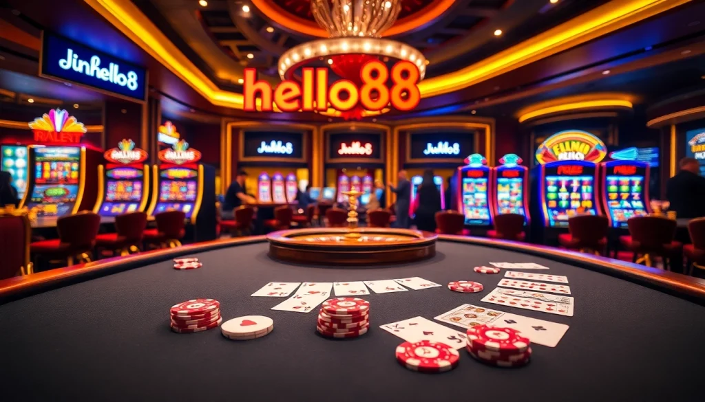 Experience the thrill of link hello88 with vibrant casino action and strategic gameplay.