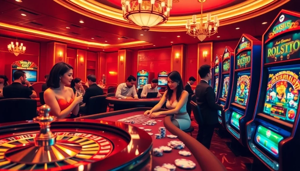 Experience thrilling gameplay at UU88 with vibrant casino elements and competitive atmosphere.