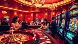 Experience thrilling gameplay at UU88 with vibrant casino elements and competitive atmosphere.