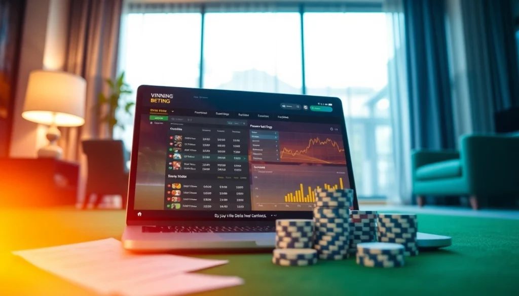 Explore the vibrant online betting interface at vin777.gb.net, showcasing a modern gaming experience.