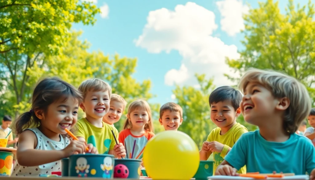 Children enjoying various activities at holiday camps, showcasing joy and engagement.