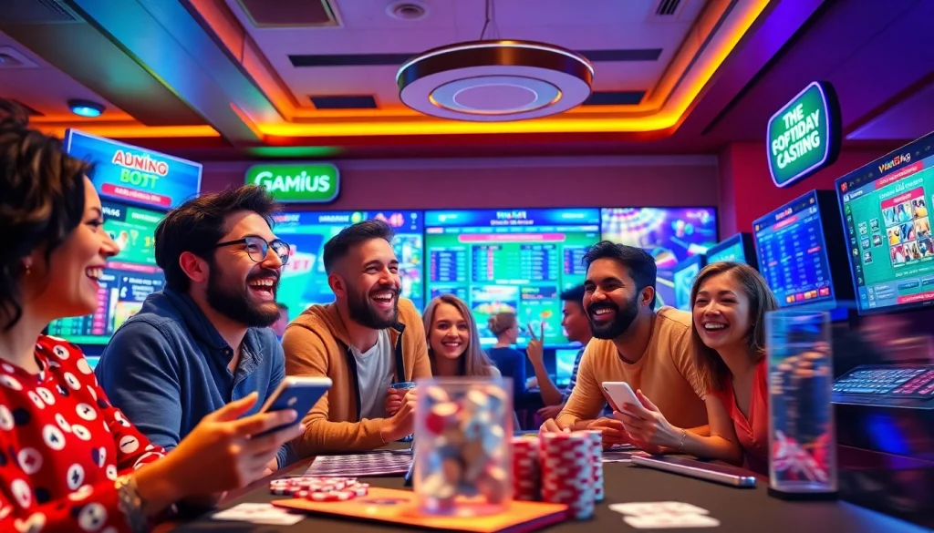 Dynamic online gaming experience at sbobet.dance with enthusiastic players and vibrant interfaces.