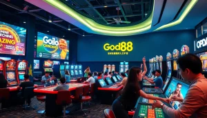 Online gaming experience at good88.hu.net with vibrant casino atmosphere.