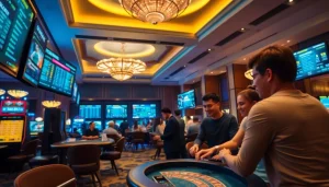 Exciting online casino scene with w88.nyc interface, showcasing Baccarat and Blackjack games.