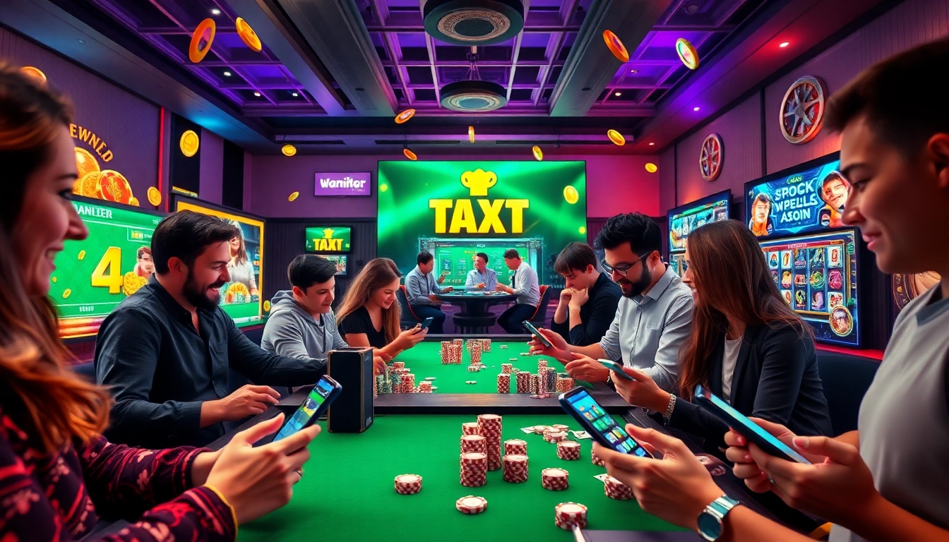 Players engaged in exciting online games at stimmgewitter.org, showcasing vibrant visuals and rewards.