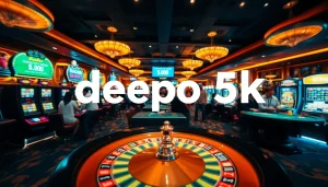 Rasakan aksi kasino yang mendebarkan dengan taruhan Depo 5k di meja permainan yang mewah.