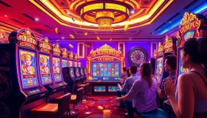 Rasakan sensasi Olympus Slot saat para pemain memutar gulungan untuk kemenangan seru di kasino yang penuh warna.