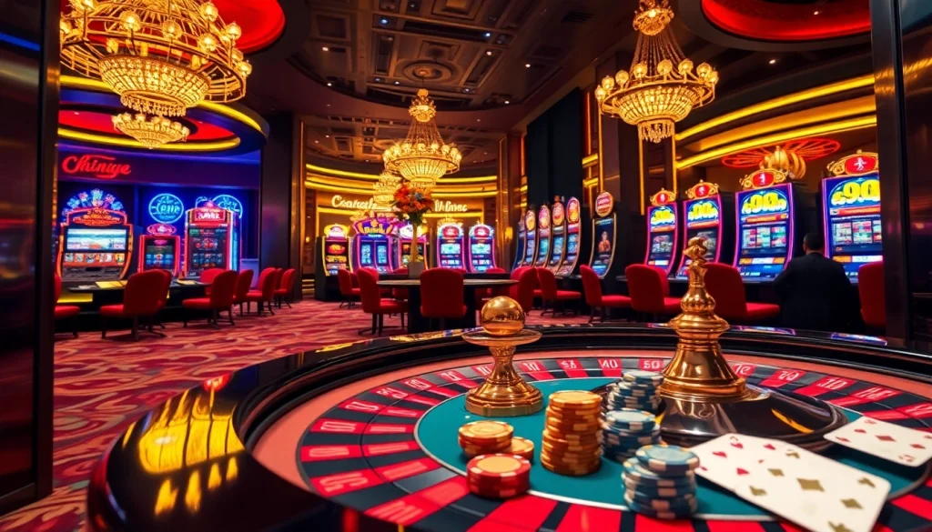 Découvrez le frisson des meilleurs casinos en ligne avec des machines à sous vibrantes et des tables de casino luxueuses.