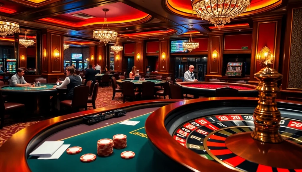 Meilleurs casinos en ligne et activités de jeu captivantes dans un cadre de casino luxueux