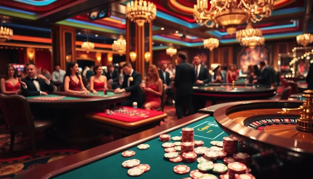 Vivez l'excitation aux meilleurs casino en ligne avec des jetons de poker, des cartes vibrantes et une roue de la roulette.
