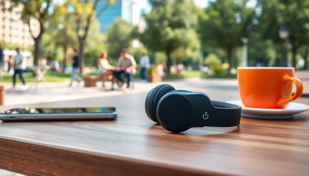 Experience sound clarity with Bone X1 Bone Conduction Headphones featured in a relaxed outdoor setting.