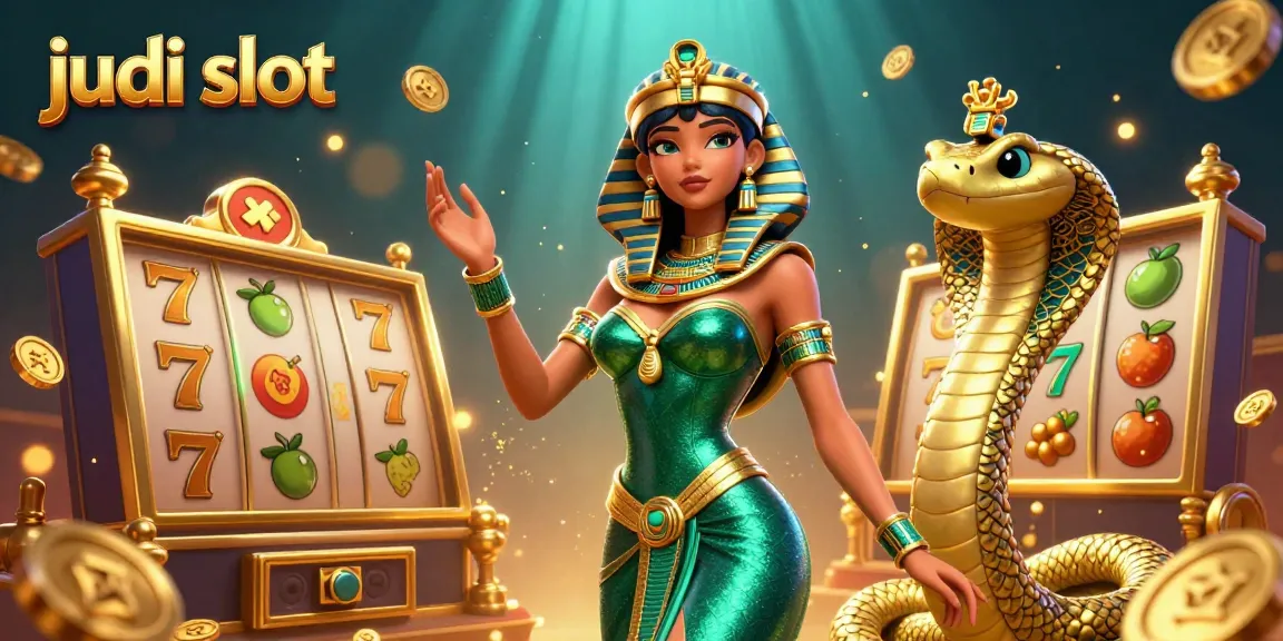 Experience the thrill of judi slot with dynamic scenes featuring spinning reels and exciting game elements.