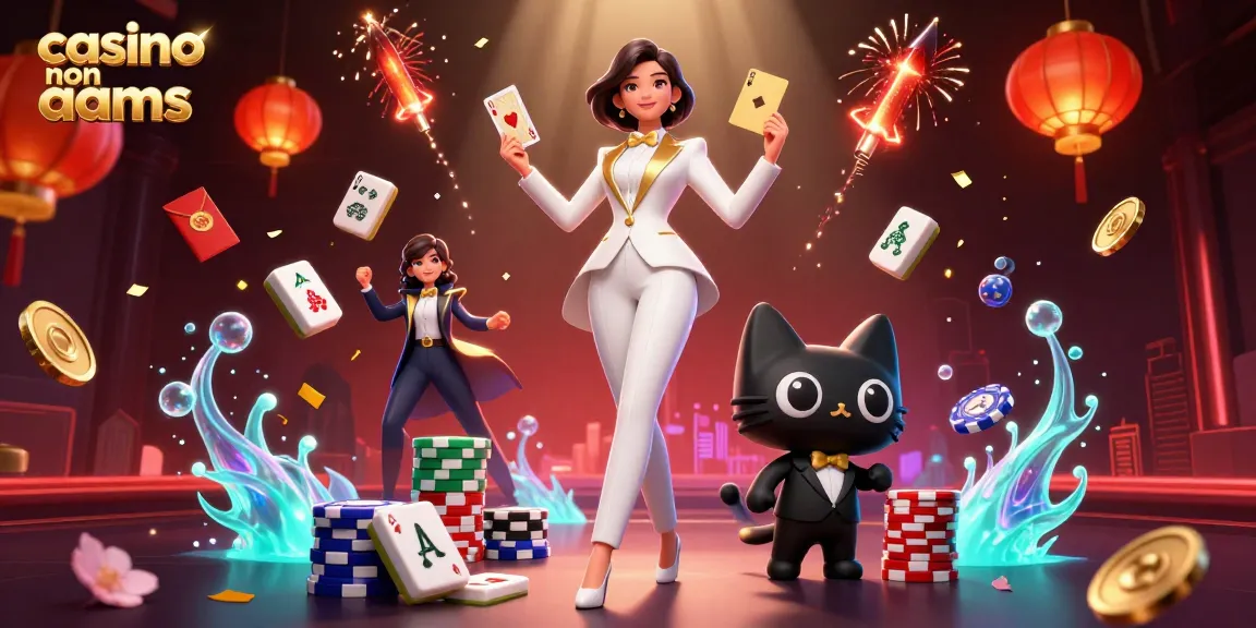 Scopri il brivido dei casino non AAMS con vivaci visuali di gioco che presentano un dealer elegante e un'atmosfera vivace.