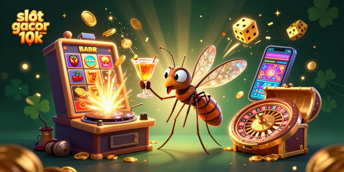 Experience the excitement of slot gacor modal 10k with dynamic casino characters and game elements.
